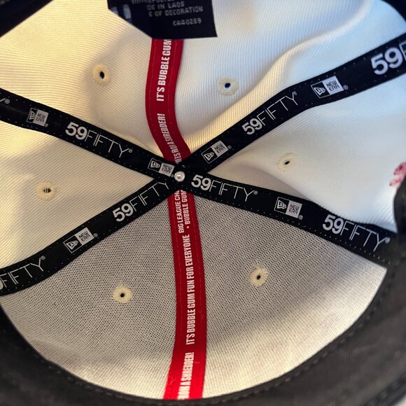 Boston Red Sox New Era Big League Chew Original 59FIFTY NWT 7 3/8 - Picture 5 of 5